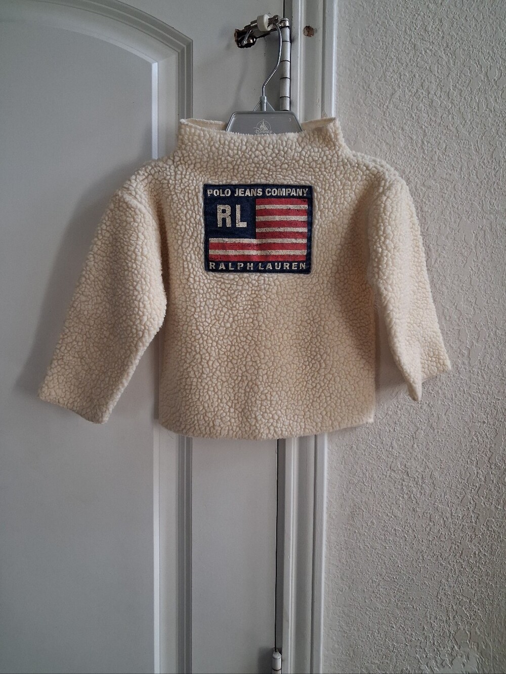 Infnat Boy's Vintage Polo Jeans Co. Ralph Lauren Fleece Pullover